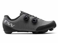 Northwave Rebel 3 MTB Schuhe, Fahrradschuhe Mountainbike XC, Grau 45