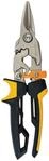 Fiskars Blechschere, Gerader Schnitt, Bis zu 40% mehr Kraft, L&auml;nge 25 cm,