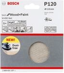 Bosch Professional 5 St&uuml;ck Schleifblatt M480 Best for Wood and Paint (Holz und