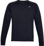 Under Armour Herren Rival Fleece Crew, sportlicher Fleecepullover mit loser Passform,