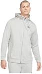 Nike Herren M Nk Df Hdie Fz FL Hooded Sweatshirt, Dk Grey Heather/(Black), XXL EU
