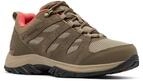 Columbia Redmond III WP wasserdichte Wanderschuhe f&uuml;r Damen, Braun (Pebble x Red