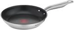 Tefal Virtuoso Edelstahlpfanne 24 cm Induktion, Pfanne mit Antihaftbeschichtung