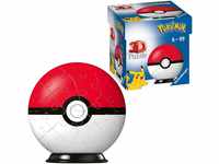 Ravensburger 3D Puzzle 11256 - Puzzle-Ball Pokémon Pokéballs - Pokéball Classic