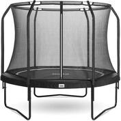 Salta Premium Black Edition COMBO- rund - &Oslash;213cm - 7ft - Schutzrand Schwarz -