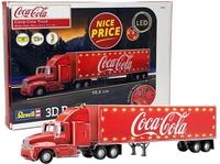 Revell Nice Price 3D Puzzle I Coca-Cola Weihnachtstruck mit LED-Beleuchtung I...