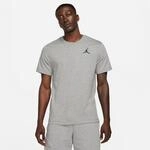 Nike DC7485-091 M J Jumpman EMB SS Crew T-Shirt Herren Carbon Heather/Black...