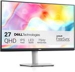 Dell S2722DC USB-C 27 Zoll QHD (2560x1440) Monitor, 75Hz, IPS, 4ms, AMD...