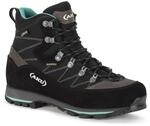 AKU Damen Trekker LITE III Wide GTX W's Bootsschuh, Black/Mint, 40.5 EU