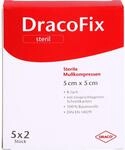 Dracofix Peel Kompressen 5x5 cm Steril 8fach