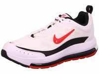 Nike Herren Air Max Sneaker, White/University Red-Black, 42.5 EU