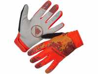 Endura MTB-Handschuhe SingleTrack Windproof Orange Gr. L
