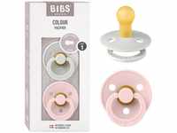BIBS Colour Schnuller 2er-Pack, BPA-frei, Kirschform Nippel....