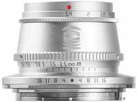 TTArtisan 35mm F1.4 Objektiv APS-C MF Kameraobjektiv kompatibel mit FX Mount...