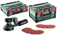 Metabo Set SXA 18 LTX 125 BL Akku-Exzenterschleifer 18V - metaBOX 215- mit Zubeh&ouml;r -