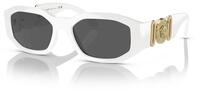 Versace Unisex 0ve4361 Sonnenbrille, Wei&szlig; (White), 53