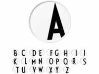Design Letters Buchstaben Porzellanteller A-Z Weiß | Verwendung Porzellan...