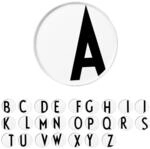 Design Letters Buchstaben Teller Wei&szlig; (A-Z) | Weihnachtsdeko,...
