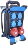 as - Schwabe Tragbarer Stromverteiler STECKY 11+ - CEE Stecker 400V/16A/5polig - 4x
