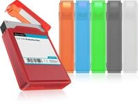 ICY BOX 6er Set Festplatten Box f&uuml;r 3,5 Zoll HDD zum Schutz oder Aufbewahrung,