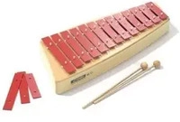 SONOR 63573, TimeTEX SONOR Glockenspiel, Alt c2-a3 + fis2, b2, fis3, mit Schl&auml;gel,
