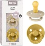 BIBS Colour Schnuller 2er-Pack, BPA-frei, Kirschform Nippel....