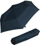 Doppler Taschenschirm zero99 in Crystal Blue | Leichter kleiner Regenschirm 