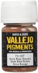 Vallejo Farbpigmente, 30 ml Dark Red Ocre