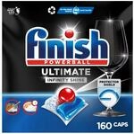 Finish Ultimate Infinity Shine Sp&uuml;lmaschinentabs 2 x 80 Finish Caps