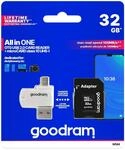 GOODRAM 32GB M1A4 All in One Micro Card Class 10 UHS I + Card Reader