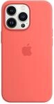 Apple Silikon Case mit MagSafe (f&uuml;r iPhone 13 Pro) - Pink Pomelo