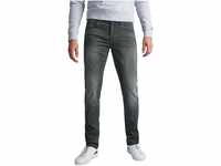 PME Legend Herren Jeans Nightflight Soft mid Grey hellgrau - 36/34