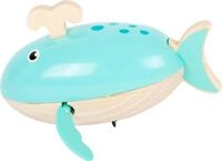 small foot Wasserspielzeug Aufzieh-Wal aus Holz, Aufziehspielzeug f&uuml;rs Wasser, f&uuml;r