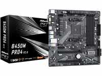 ASRock B450M Pro4 R2.0 AMD B450 Socket AM4 Micro ATX