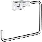 hansgrohe AddStoris - Handtuchring, Handtuchhalter f&uuml;r Wandmontage, verdeckte