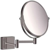 hansgrohe Kosmetikspiegel AddStoris, Rasierspiegel schwenkbar, Makeup Spiegel,