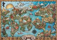 Ravensburger Puzzle 16728 - Geheimnisvolles Atlantis - 1000 Teile Puzzle f&uuml;r
