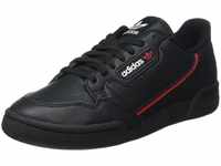 adidas Herren Continental 80 Vegan Sneakers, Black, 42 2/3 EU