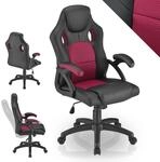 Juskys&reg; Racing Schreibtischstuhl Montreal ergonomisch h&ouml;henverstellbar &...