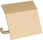 hansgrohe AddStoris - Toilettenpapierhalter mit Deckel, Klopapierhalter f&uuml;r