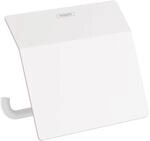 hansgrohe AddStoris - Toilettenpapierhalter mit Deckel, Klopapierhalter f&uuml;r