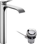 hansgrohe Waschtischarmatur Vivenis, Wasserhahn Bad mit Auslauf H&ouml;he 250 mm,...