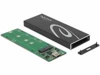 Delock Externes Gehäuse für M.2 SATA SSD mit USB Type-C™ Buchse