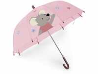 Sterntaler Regenschirm, Maus Mabel, Alter: Kinder ab 3 Jahren, Hellrosa/Mehrfarbig,