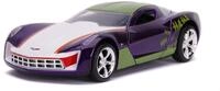 Jada Toys Joker, 2009 Chevy Corvette Stingray, Spielzeugauto aus Die-cast, T&uuml;ren zum