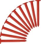 SwissPiranha Zeltheringe SwissPiranha RT150 Zeltheringe (10er-Set), Rot, M,