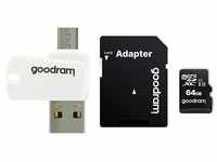 GOODRAM 64GB M1A4 All in One Micro Card Class 10 UHS I + Card Reader