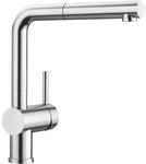 BLANCO LINUS-S | K&uuml;chenarmatur in PVD steel | Hochdruck | Mit herausziehbarem