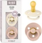 BIBS Colour Schnuller 2er-Pack, BPA-frei, Kirschform Nippel....