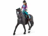 schleich 42541 HORSE CLUB Lisa und Storm, 10 Teile Spielset mit schleich Pferde Figur